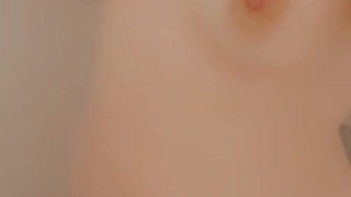 Teasing My Chest in The Shower