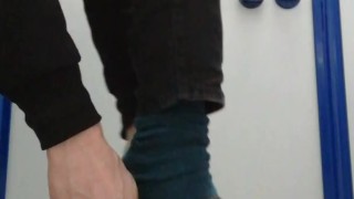 I was ordered to take off my undies and go commando in a public bathroom