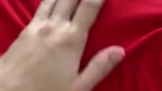 Teen cums with a big dick