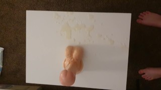 MILF Rides and Squirts all over Huge 9 inch Dong