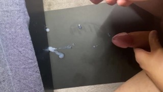 1日オナ禁してオナホで大量射精