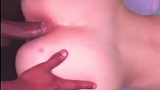 Lubrificou com CUSPE e me fodeu até meu cu ficar Aberto ! 
