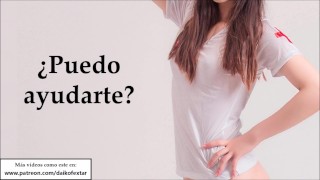 JOI en español - Doctora enfadada lo paga contigo