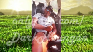 BBC Jackoff in my Whip (Full Vid At Onlyfans/darkhoungan)