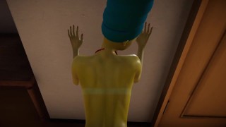 Marge spending a night alone