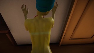 Marge spending a night alone