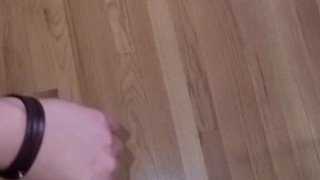 Jerking off around the apt. 
