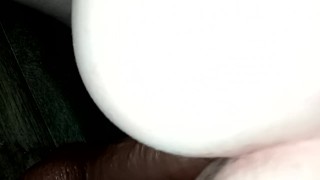 Big Fat Pussy Getting Rammed By Big Black Dildo