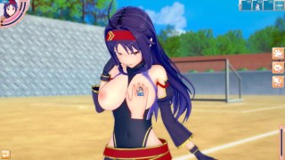 【エロゲーコイカツ！】ソードアートオンライン(SAO) 紺野木綿季(ユウキ)3DCG巨乳アニメ動画[Hentai Game Koikatsu! Konno Yuuki (Anime 3DCG Vide