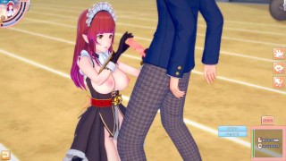 【エロゲーコイカツ！】ソードアートオンライン(SAO) 枳殻虹架(レイン)3DCG巨乳アニメ動画[Hentai Game Koikatsu! Nijika Karatachi(Anime 3DCG V