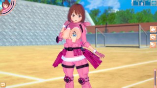 【エロゲーコイカツ！】ソードアートオンライン(SAO) レン(小比類巻香蓮)3DCG巨乳アニメ動画[Hentai Game Koikatsu! Ren(Anime 3DCG Video)]