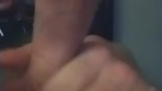 man jerks it for a cumshot