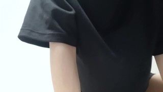 いっぱい腰を振る！突く！擬似セックス！ 色白 細身 素人 個人撮影 自撮り 女性向け ゲイ バイ