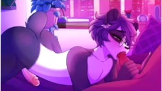 Femboy Furry Erotic Audio🐾💖 | Late Night Blowjob [ASMR] (@goodboyasmr @femboyberry]