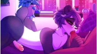 Femboy Furry Erotic Audio🐾💖 | Late Night Blowjob [ASMR] (@goodboyasmr @femboyberry]
