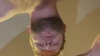 Boyfriend eats my hole for dinner 