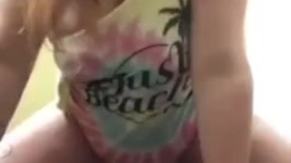 Watch Me Ride My Dildo