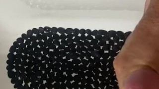 Masturbación en Ducha corrida pajeandome