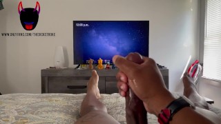 Loud Cumshot plus SlowMo The DickStroke