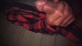 Jerking off while sexting my FWB