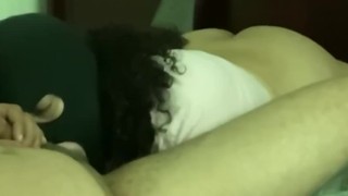 big Pawg sucking dick and balls properly 
