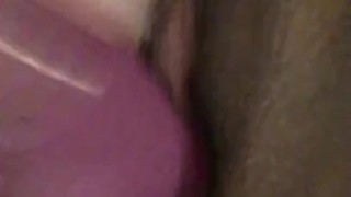 Solo female playing with tight pussy