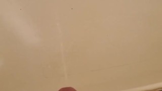 Curiuskinkycouple- Cain Peeing in the Tub. I was Drinking 