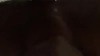 Femboy Takes 10 inch dildo Balls deep