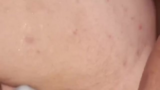 POV of me squirting on my mans dick
