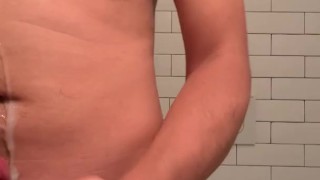cumming quickly at my aunt's bathroom