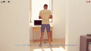MyPleasure-0.16- Lori walk night with a carrot in right hand