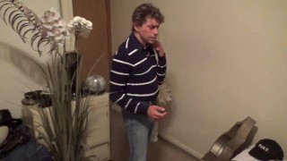 horny muscles solo porn audition!