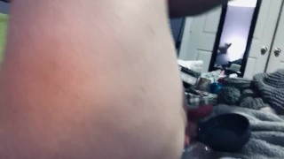 Solo fun time with dildo 