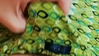 student flashes the head of the penis and wants to be licked 2