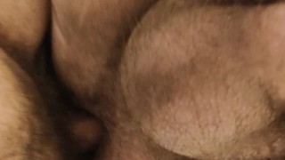 Follando el culo a mi oso