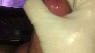 Дрочка перед ноутом