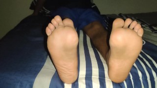 Foot Fetish - Male Feet with oil