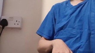 femboy takes huge anal dildo