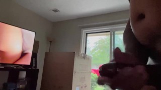 Fall’ first cum! Was almost caught two minutes before this.