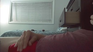Playing In Sexy Red Bikini Briefs Part 3