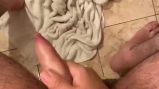 After shower Jerk off 