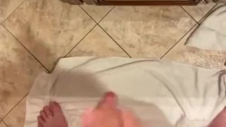 After shower Jerk off 