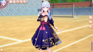 【エロゲーコイカツ！】原神 神里綾華3DCG巨乳アニメ動画[Hentai Game Koikatsu! Genshin Ayaka Kamisato(Anime 3DCG Video)]
