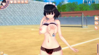 【エロゲーコイカツ！】原神 キャサリン3DCG巨乳アニメ動画[Hentai Game Koikatsu! Genshin Katheryne(Anime 3DCG Video)]