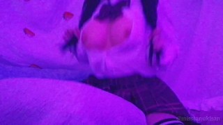 Impregnating my pillow with girl pussy juice humping pillow after school in uniform soft moan teen