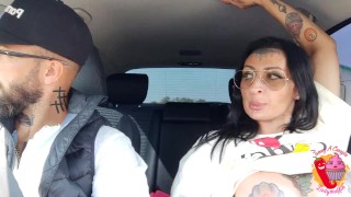 Ladymuffin e Tommy A Canaglia in giro in auto... 
