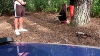 Amateur Wife Stranger - Real Amateur WIFE getting a FACIAL of a STRANGER in a PUBLIC RISKY PLACE (  CUCKOLD BOY WATCHING) - Free Porn Videos - YouPorn