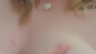 Sexy shower and blowjob/cumshot