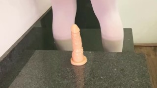 I was very horny, so I fucked my ass with a dildo