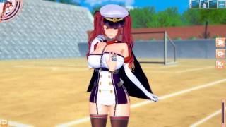 【エロゲーコイカツ！】アズールレーン ホノルル3DCG巨乳アニメ動画[Hentai Game Koikatsu! Azur Lane Honolulu (Anime 3DCG Video)]